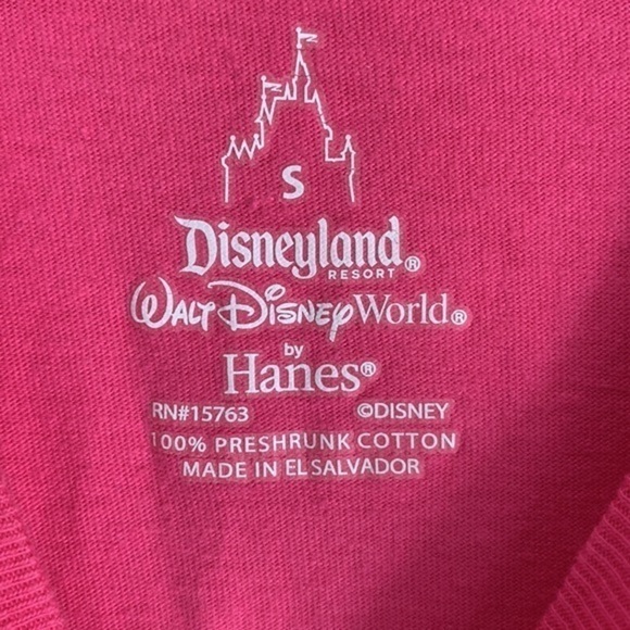 Disneyland pink Mickey Mouse t shirt size large - Picture 2 of 4